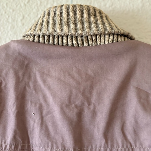 Vintage 50s Rain Jacket Knit Quilted Sears Jacket Fieldmaster Outerwear L-XL - Picture 6 of 7